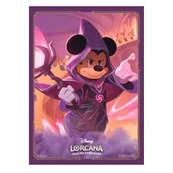 Ravensburger Tcg - Lorcana - 65 Buste Protettive - Il Regno di Jafar - Mickey Mouse
